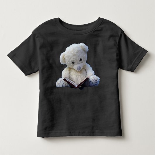 Still life, Teddy, White トドラーTシャツ (正面)