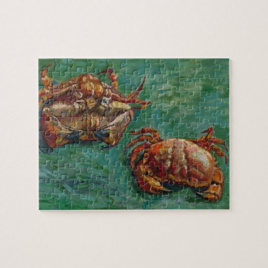 Still Life Two Crabs by Vincent vanゴッホ ジグソーパズル (横)
