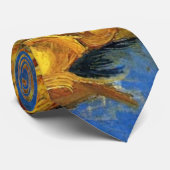 Still Life Two Cut Sunflowers by Vincent van ゴッホ ネクタイ (ロール)