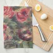 Still Life、Vargemontのバラ |ルノアール キッチンタオル (四つ折り)