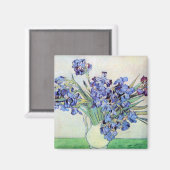 Still Life Vase with Irises by Vincent van Gogh マグネット (正面/裏面)