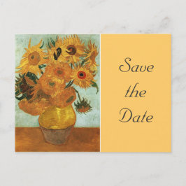 Still life - Vincent, Vincent 12ひまわり花瓶 案内ポストカード