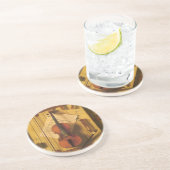 Still Life Violin and Music by William Harnett コースター (側面)