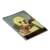 Still Life wスカル、Candle、Book By Paulセザンヌ ノートブック (右側)