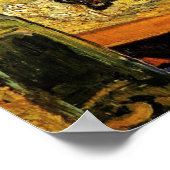 Still Life withスケッチボードby Vincent van ゴッホ ポスター (角)