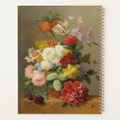 Still Life with バラと牡丹 – ブルーマーA. プランナー手帳 (裏面)
