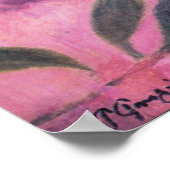 Still Life with 日本の Woodblock by Gauguin ポスター (角)