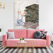 Still Life with a Camelia, c.1820 キャンバスプリント (インサイチュ (リビング))