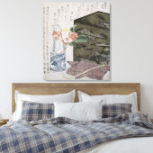 Still Life with a Camelia, c.1820 キャンバスプリント (インサイチュ (寝室))