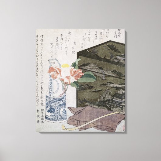 Still Life with a Camelia, c.1820 キャンバスプリント (正面)