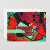 Still Life with a Guitar by Juan Gris ポストカード (正面/裏面)