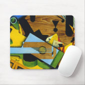 Still Life with a Guitar by Juan Gris マウスパッド (マウス)