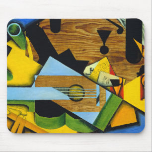 Still Life with a Guitar by Juan Gris マウスパッド