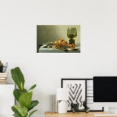 Still Life with a Roemer ポスター (ホームオフィス)