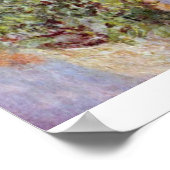 Still Life with Anemones by Claude Monet ポスター (角)