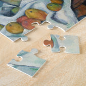 Still Life with AppleとPrimrosesポット: ジグソーパズル (側面)