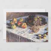 Still Life with Apple and Grues by Claude Monet (正面)