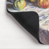 Still Life with Apple and Grues by Claude Monet マウスパッド (コーナー)