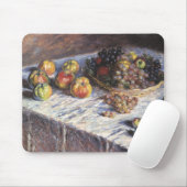 Still Life with Apple and Grues by Claude Monet マウスパッド (マウス)