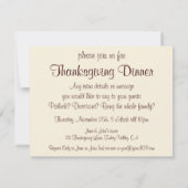 Still Life with Apple and Grues by Claude Monet 招待状 (裏面)