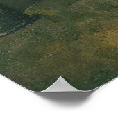 Still Life with Apple by Paulセザンヌ ポスター (角)