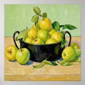 Still Life with Apples After Van Gogh ポスター (正面)