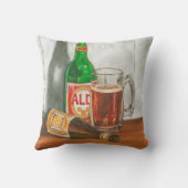 Still Life with Beer by Jennifer Goldberger クッション (裏面)