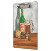 Still Life with Beer by Jennifer Goldberger クリップボード (左)