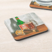 Still Life with Beer by Jennifer Goldberger コースター (左側)
