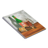 Still Life with Beer by Jennifer Goldberger ノートブック (右側)