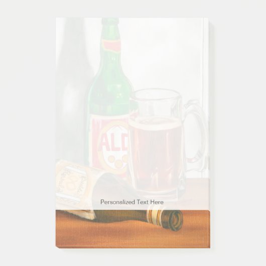 Still Life with Beer by Jennifer Goldberger ポストイット (正面)