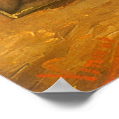 Still Life with Bible by Vincent vanゴッホ ポスター (角)