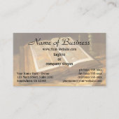 Still Life with Bible by Vincent vanゴッホ 名刺 (正面)