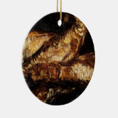 Still Life with Bloaters by Vincent vanゴッホ セラミックオーナメント (右)