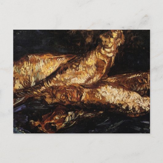 Still Life with Bloaters by Vincent vanゴッホ ポストカード (正面)