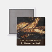 Still Life with Bloaters by Vincent vanゴッホ マグネット (正面/裏面)