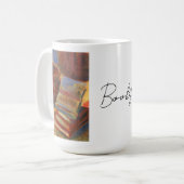 Still life with Books 絵画's コーヒーマグカップ (正面左)