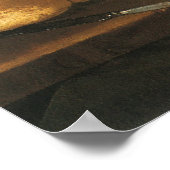 Still Life with Bread Tart and Ham, Giuseppe Recco ポスター (角)