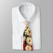 Still life with Chrysanthemums by Claude Monet ネクタイ (タイ)