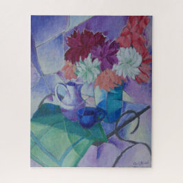 Still Life with Dahlias - ジグソーパズル