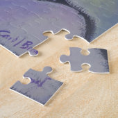 Still Life with Dahlias - ジグソーパズル (側面)