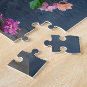 Still Life with Delphiniums and Ranunculus ジグソーパズル (側面)