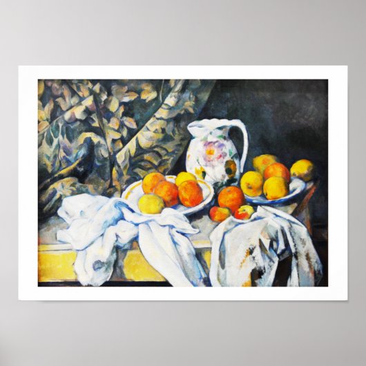 Still life with drapery ポスター (正面)