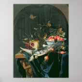 Still Life with Fish Platter ポスター (正面)
