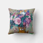 Still Life with Flowers（花を持つ静物詩）、ポール・セザンヌ クッション (裏面)