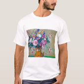 Still Life with Flowers（花を持つ静物詩）、ポール・セザンヌ Tシャツ (正面)