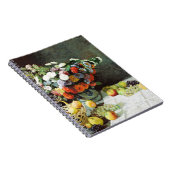 Still Life with flowers and Fruit by Claude Monet ノートブック (右側)