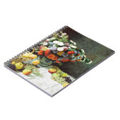 Still Life with flowers and Fruit by Claude Monet ノートブック (左側)