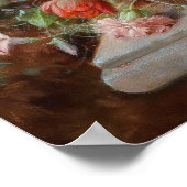 Still Life with flowers by Hans Zatzka – ポスター (角)