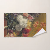 Still Life with flowers by Johannes van Os バスタオルセット (ハンドタオル)